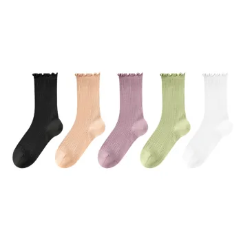 AOKANG Mid-Calf Socks Women's 5 Pack