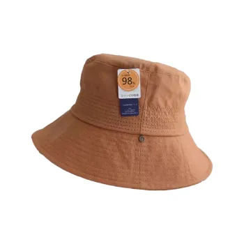 Lagur Cotton Linen Blend Bucket Hats Women's