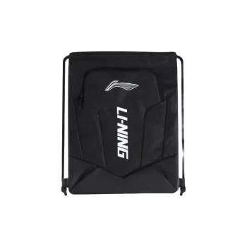 LiNing Polyester Backpack Regular Men's Black/Cherry Blossom Red/Snow Gray/Sunny Mountain Blue