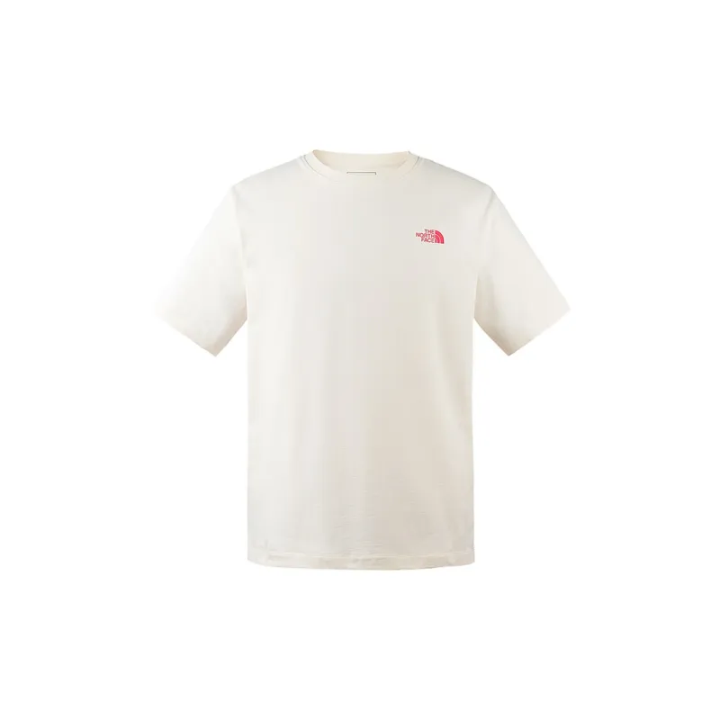THE NORTH FACE T Shirt Unisex Dune White-1