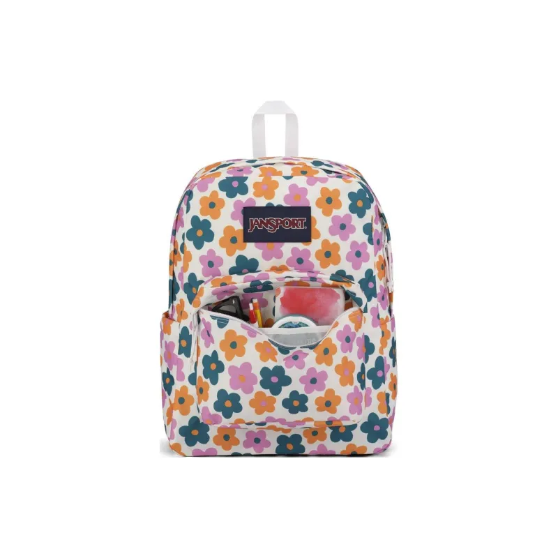 JanSport Polyester Backpack Unisex Multicolor Floral-1
