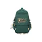 Green Backpack with White Duck Charm