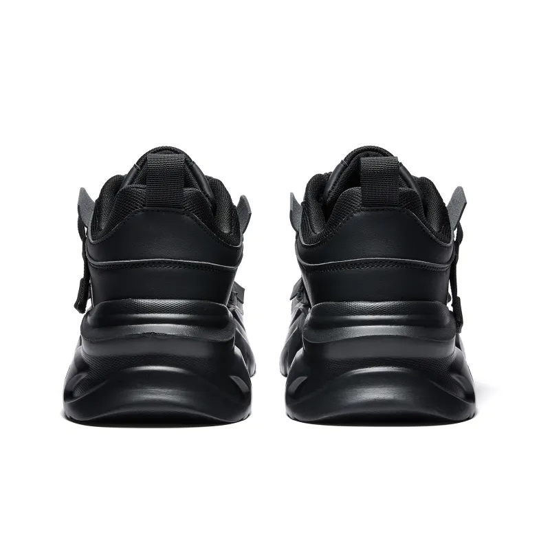 RIFUGIO VO' Wear-Resistant Height Increasing Low-Top Chunky Sneakers Unisex-12