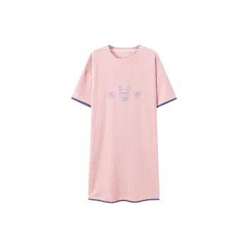Close fitting Areas Nightgown Women's