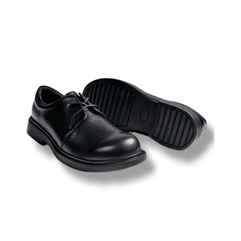 Brounvanm Men's Casual Shoes Men Low Top Black/Coffee-4