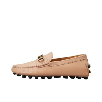TOD'S Gommino Logo-plaque Leather Loafers Women's