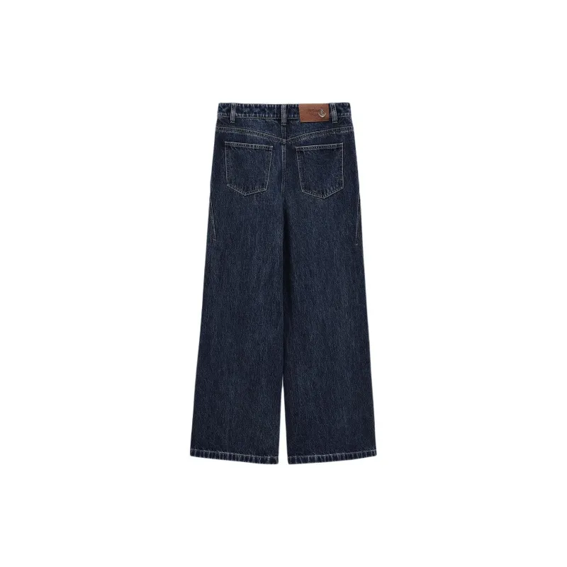 INSUN SS24 Jeans Women's Vintage Blue-1