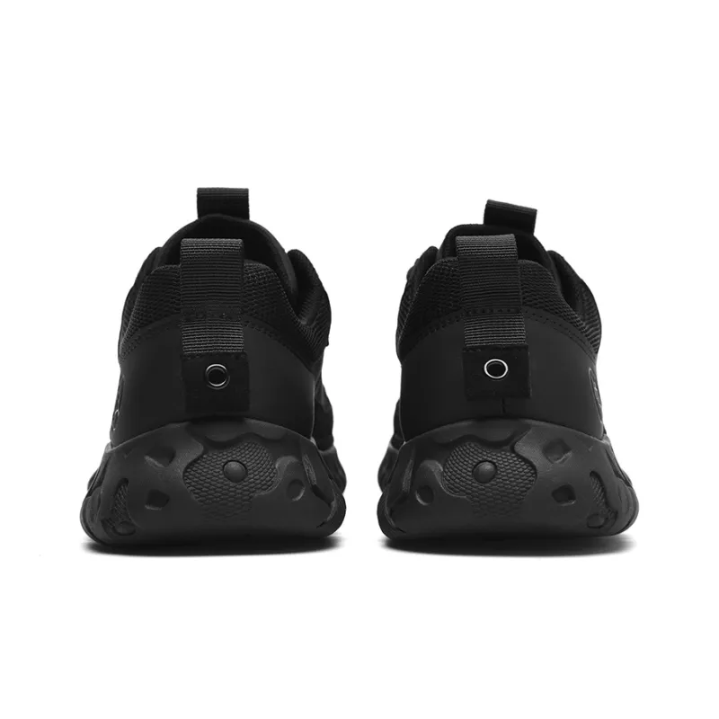 HLA Men's Shoes Vintage Trendy Breathable Athletic Shoes Running Wear-Resistant Height Increasing Casual Shoes-3