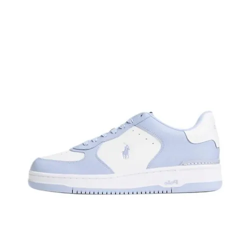 Polo Ralph Lauren Masters Court Skateboard Shoes Men's White Blue