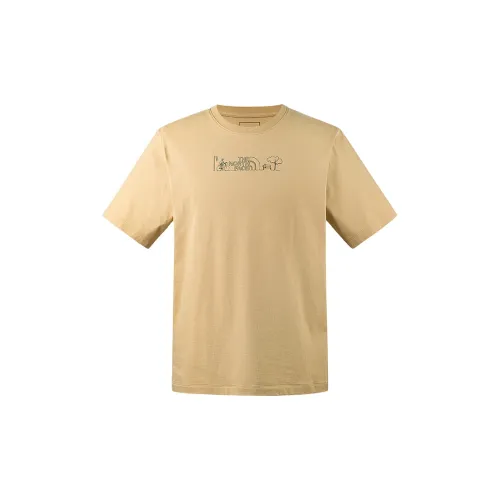 THE NORTH FACE T-Shirts Unisex Stone Brown