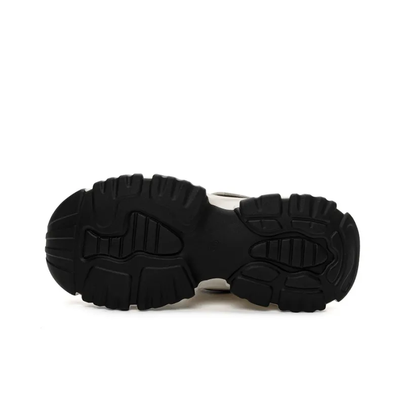 JNLVWA Slip-Resistant Breathable Lightweight Height Increasing Low-Top Chunky Sneakers Women's-21