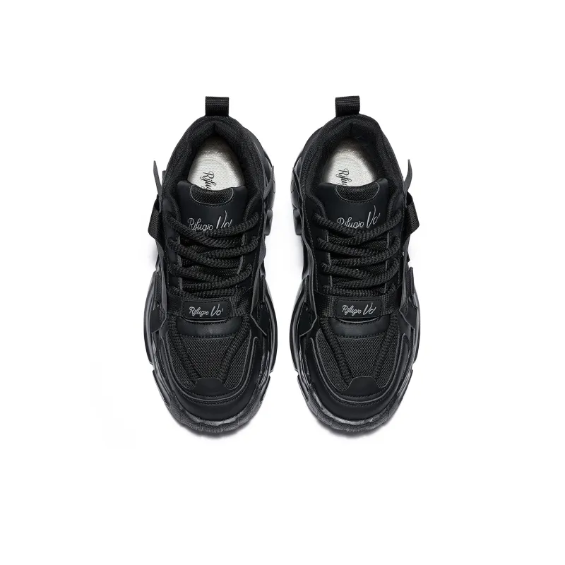 RIFUGIO VO' Wear-Resistant Height Increasing Low-Top Chunky Sneakers Unisex-11