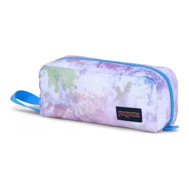JanSport Polyester Makeup Bag Storage Bag Unisex Light Blue Purple-1