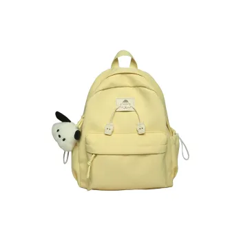 SWIMADE Nylon Backpack Regular Women's White/Black/Yellow/Blue