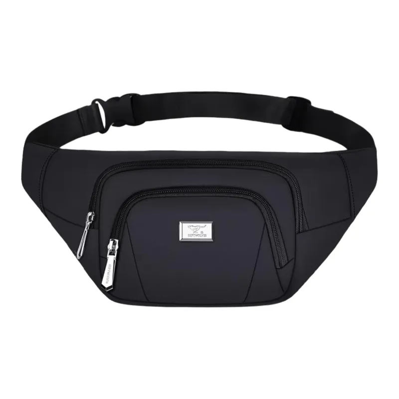 SEPTWOLVES Oxford Crossbody Bag Sling Bags Men's Black-4