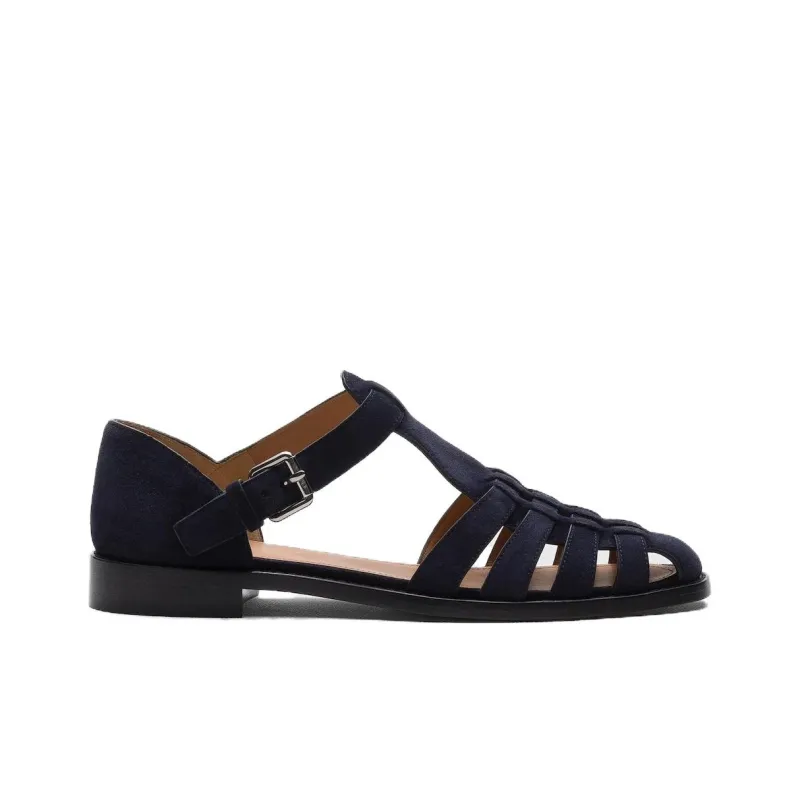 CHURCH'S Kelsey Roman Sandals Women's Blue-1