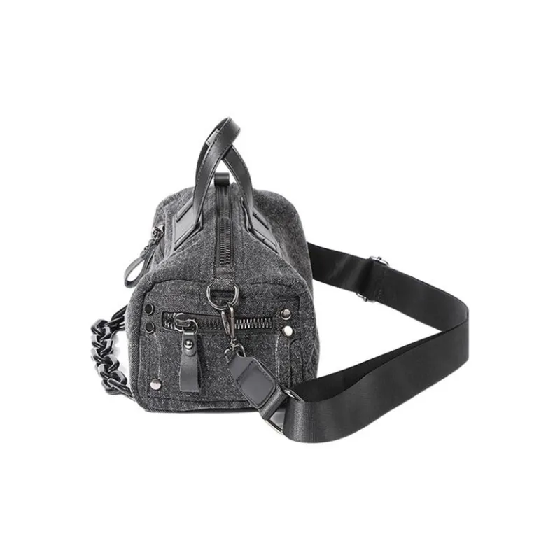 MASTER CANVAS Fabric Messenger Bag Shoulder Bag Handbag Regular Unisex Gray-4