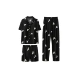 French Bulldog Black Three-Piece Set
