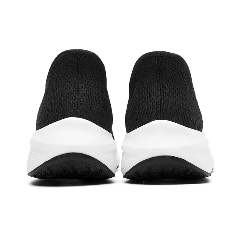 HLA Men's Shoes Fashion Breathable Slip-on Casual Shoes Height Increasing Comfortable Wear-Resistant Flyknit Shoes-3