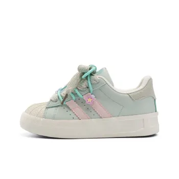 Dafu Leaps Forward Shell Head Anti Slip And Wear Resistant Breathable Low Top Skateboard Shoes Women's Mint Green