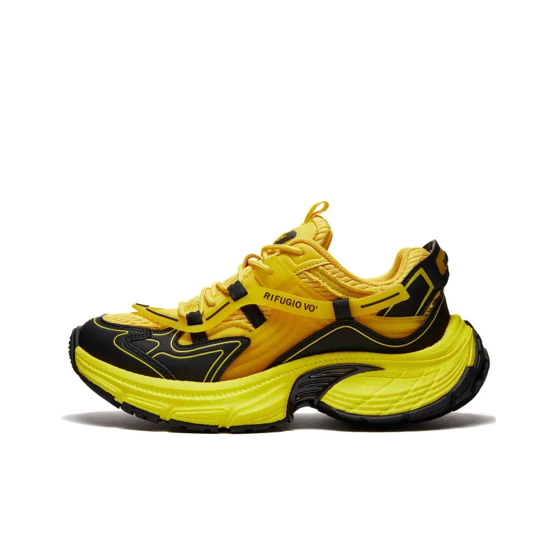 RIFUGIO VO' Abrasion Resistant Height Increasing Low Top Chunky Sneakers Unisex-7