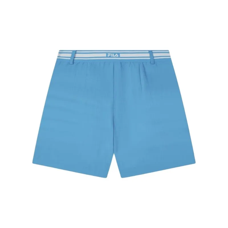 FILA Heritage Casual Shorts Women's Bright Vibrant Blue-1