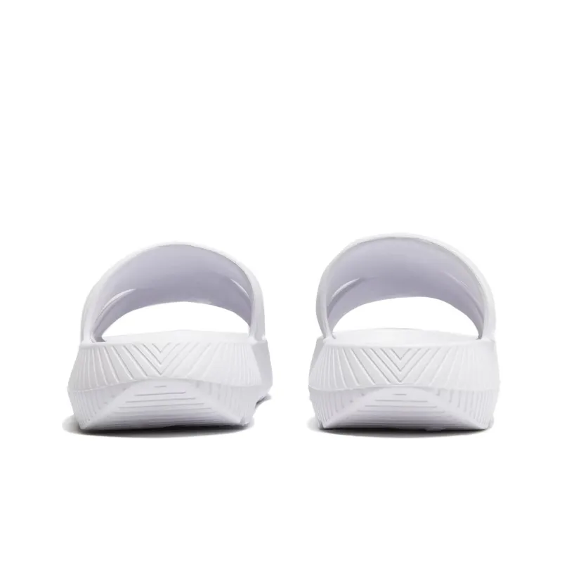 New Balance Slip Resistant Abrasion Resistant Slide Slippers Unisex White-3