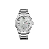 White Case White Dial White Steel Band