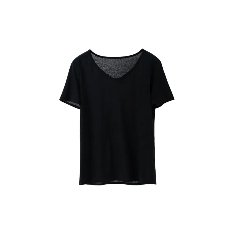 SOON FLOWER T Shirt Women's Black-1