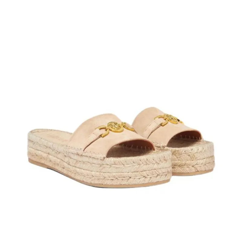 VERSACE Medusa '95 30mm Suede Espadrilles-3