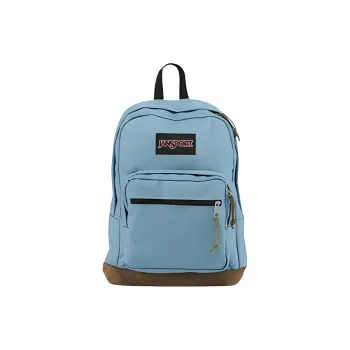 JanSport Polyester Backpack Medium Size Unisex Blue Port
