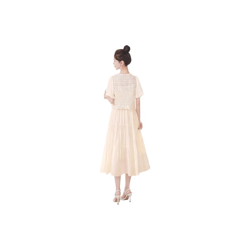 Cypress House Skirt Set Women's Apricot-1