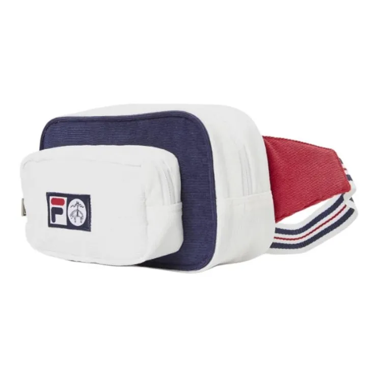 FILA X Brooks Brothers Booker Brothers Collaboration Polyester Fanny Pack Unisex Blue White-2