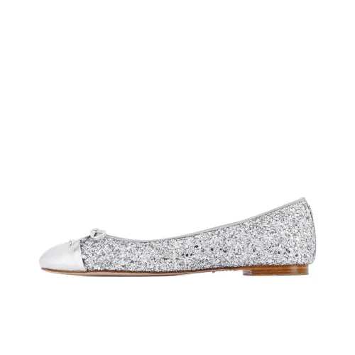 Sophia Webster Pirouette Glittered Ballerina Shoes Women's