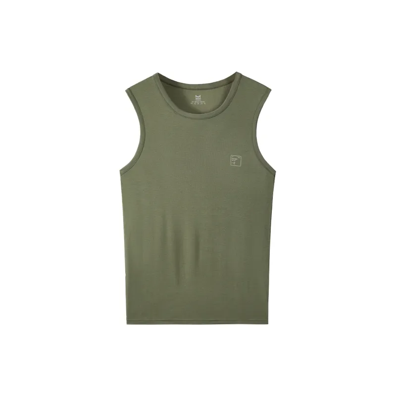 MIIOW Modal Ice Silk Tank Top Summer Men's Combo Set-11