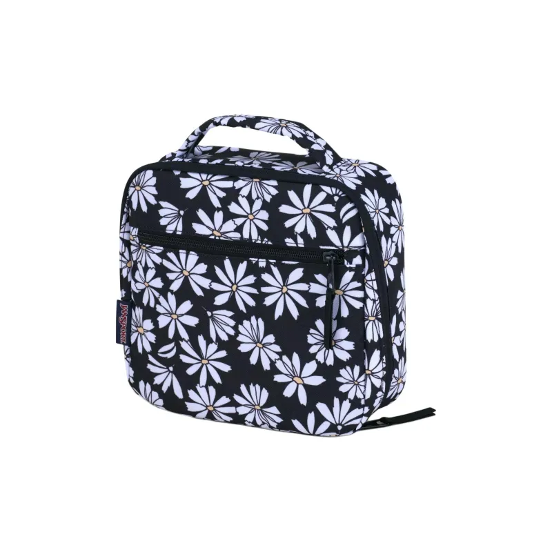 JanSport Recycled Polyester Storage Bag Unisex Violet With Black Accents-1