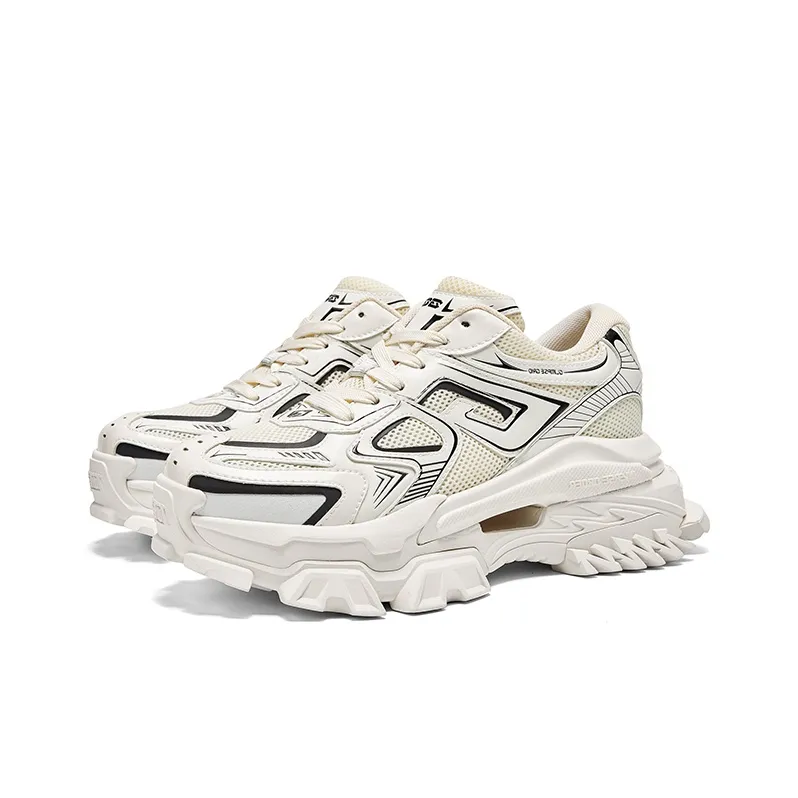 CHERYKALLY Durable Breathable Coverage Low Top Chunky Sneakers Women's-1
