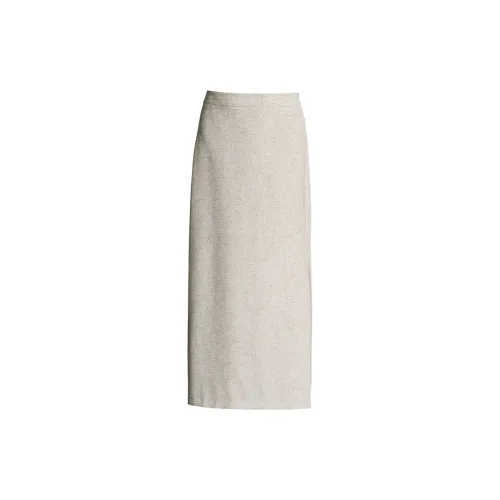 ROEYSHOUSE Casual Long Skirts Women's Off White