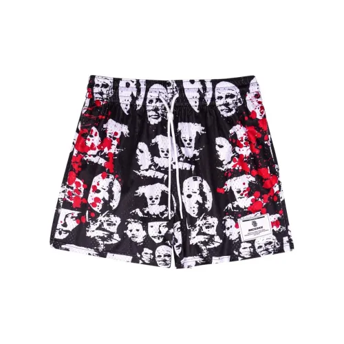 BKCXZICE Sports Shorts Unisex Portrait Blood Drop Shorts