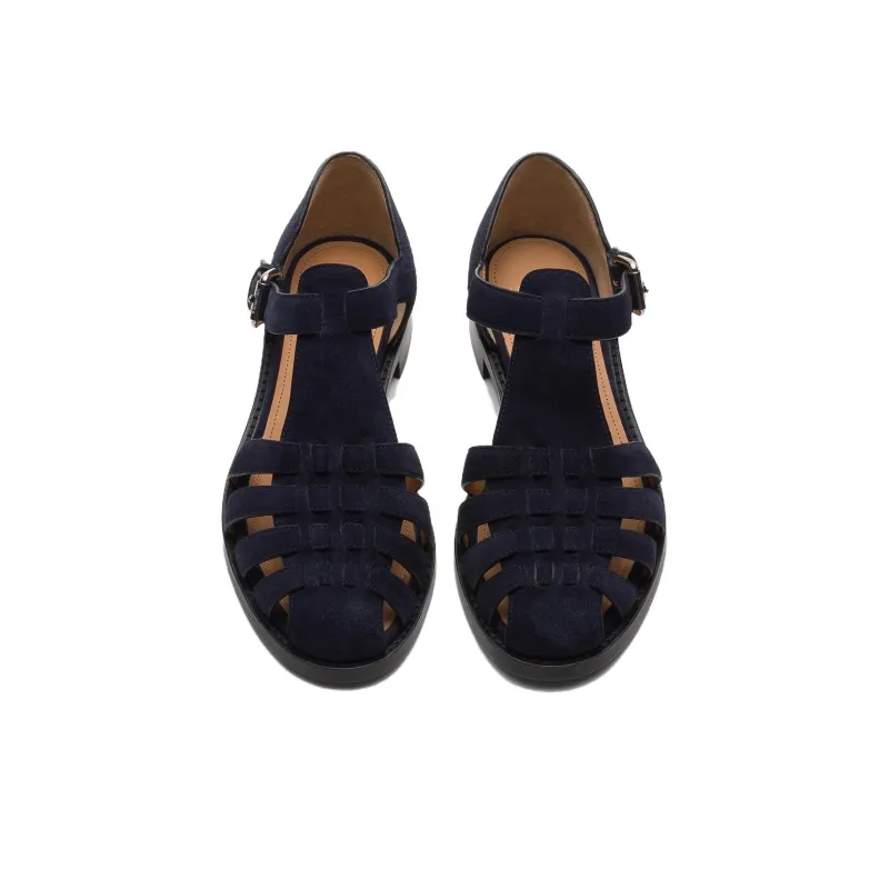 CHURCH'S Kelsey Roman Sandals Women's Blue-3