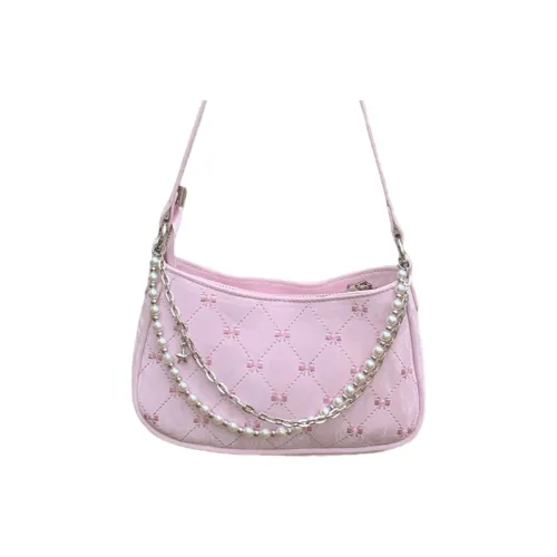 OTA PU Shoulder Bag Crossbody Bag Regular Women's Ecru Pink Black