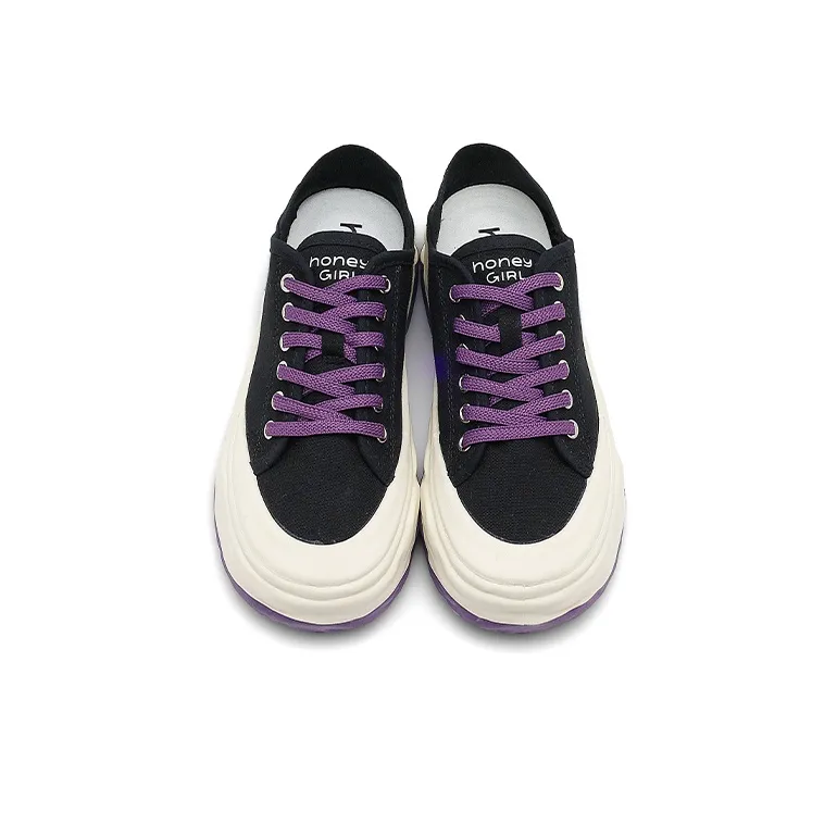 Honey GIRL Anti Slip Wear Resistant Low Top Canvas Shoes Women's-7
