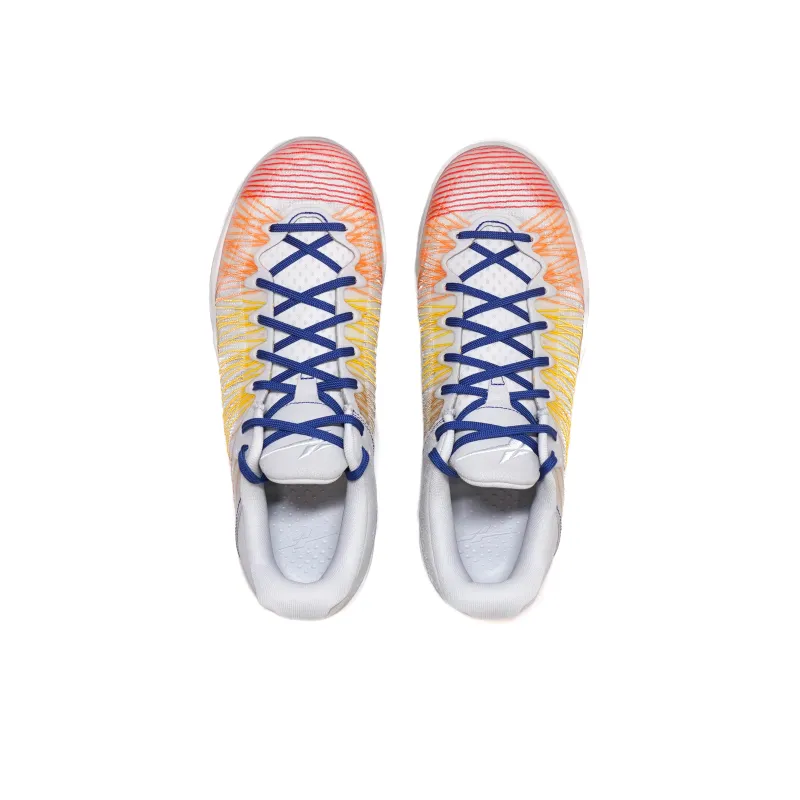 Serious Player Only Player1 Plus WHC Cushioning Anti Slip And Wear Resistant Low Top Basketball Shoes Men's Gray Yellow-2