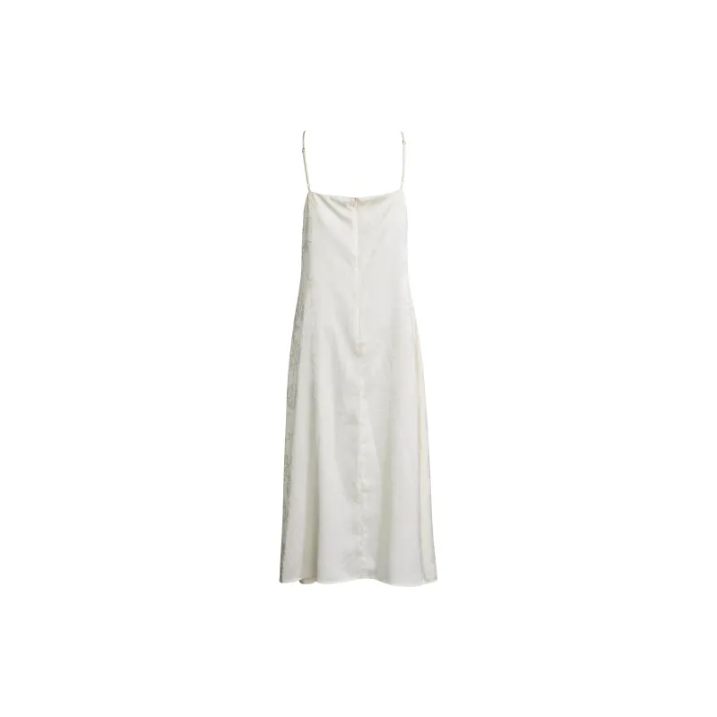 ROEYSHOUSE Slip Dresses Women's White-1