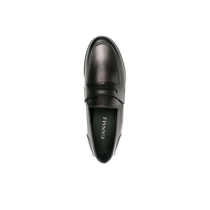 Canali Calf Leather Loafers-4