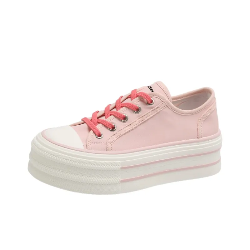 Yalu Breathable And Lightweight Low Top Canvas Shoes Women's-5