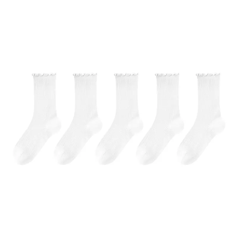 AOKANG Mid Calf Socks Women's 5 Pack-5