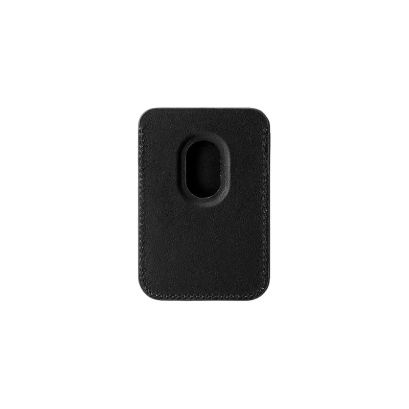 SAMSONITE Cow Leather Card Holder Men's Black-2