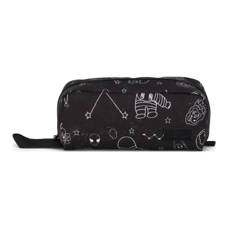 JanSport Polyester Storage Bag Makeup Bag Unisex Cosmic Black-0