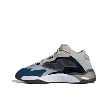 Adidas Originals Streetball Anti Slip Wear Resistant Low Top Casual Shoes Unisex Gray Black